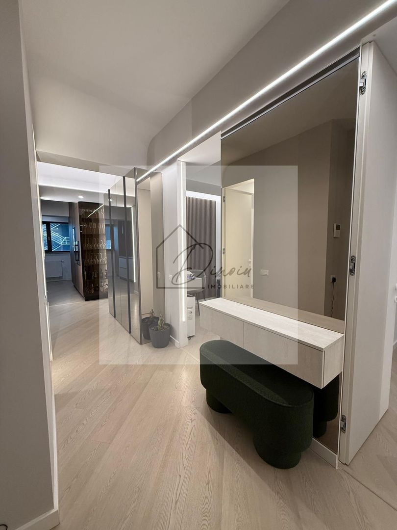 Apartament 3 camere CORTINA NORTH Pipera -105mp, lux, vedere Promenada - Poză 6