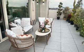 Penthouse Aviatiei | Complet Mobilat | View  Superb - Schiță 10