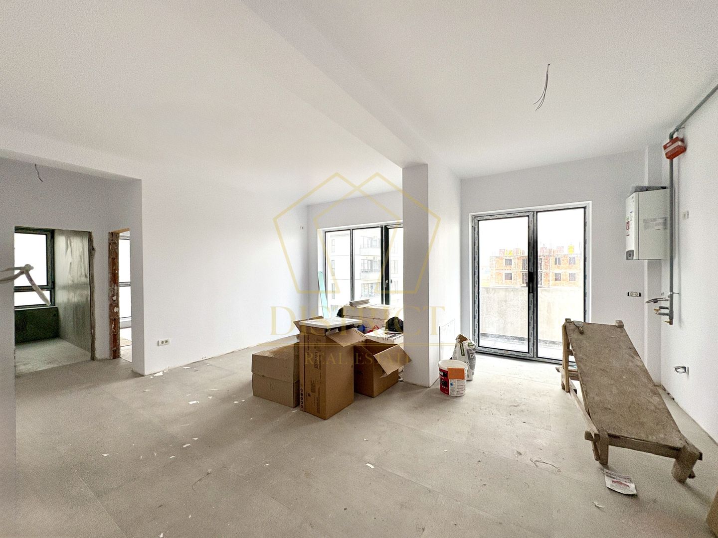 Apartament luminos cu 2 camere si balcon | Giroc | Hotel IQ - Poză 2