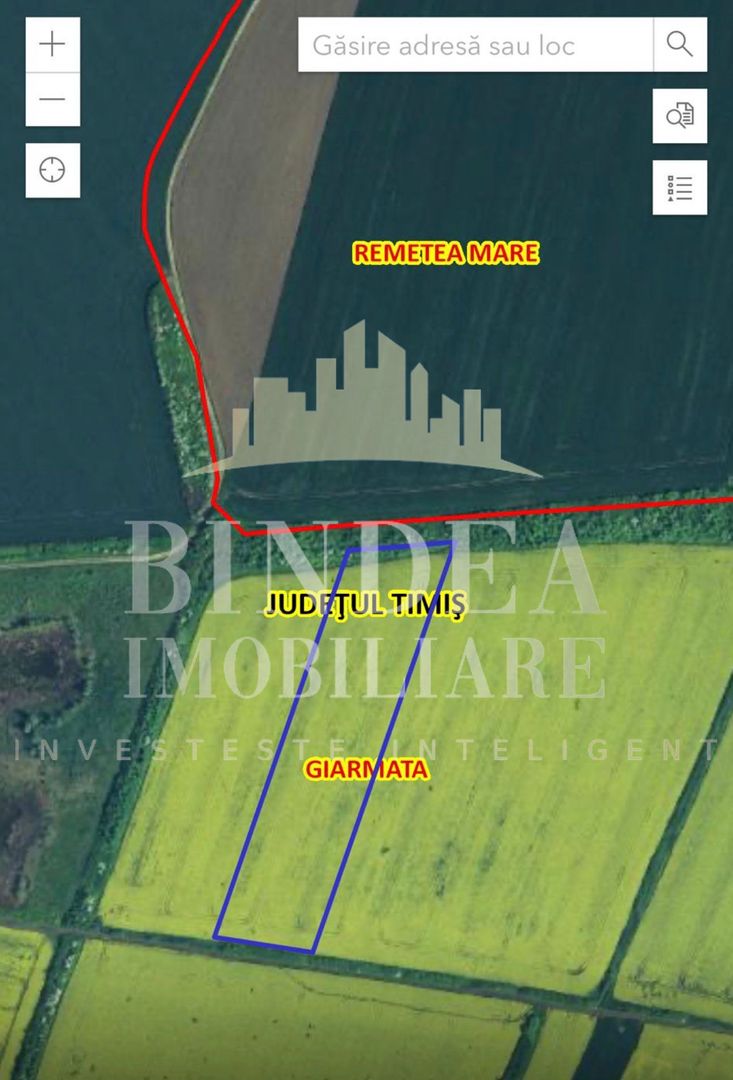 Teren arabil 20550 mp in Giarmata aproape autostrada A1 - Poză 1