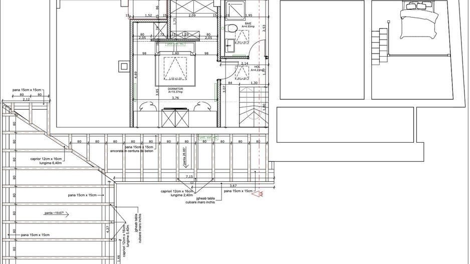 Casa pe aleea pietonala, vis-a-vis de Ceasul Electric - Poză 16