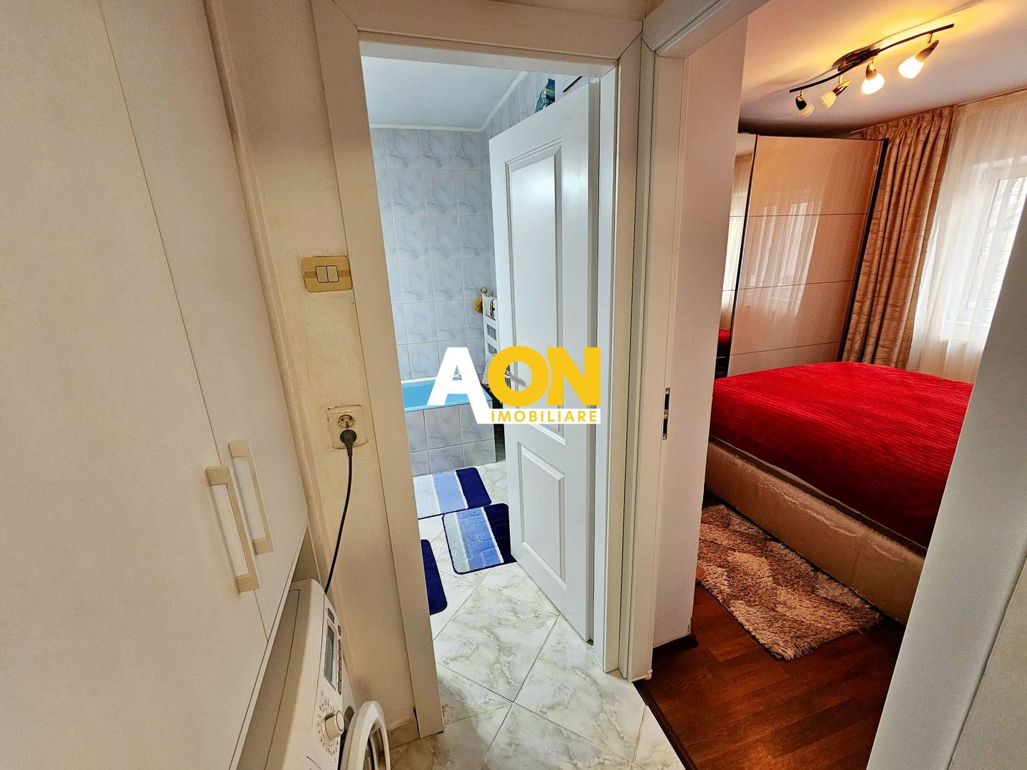 Apartament 2 camere, etaj 3,  mobilat utilat, zona Kaufland Cetate - Poză 6