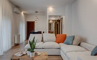 Apartament tip penthouse in Natura Residence, terasa 62 mp, mobilat modern - Poză 15