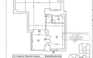 2 camere || LOC DE PARCARE || UPGROUND - Schiță 24