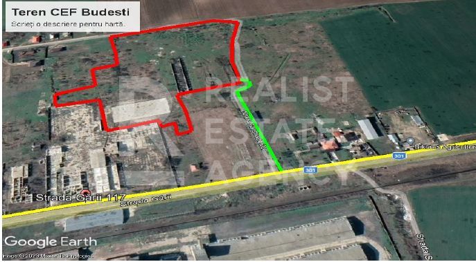 Vânzare, teren intravilan, 3,2 ha, Budești, Călărași - Poză 1