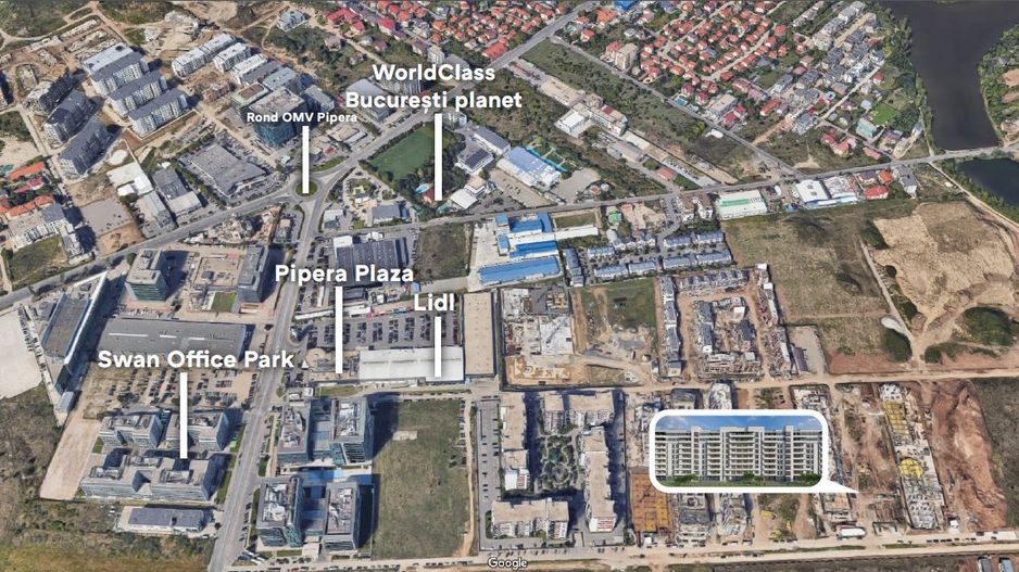 Apartament 3 camere Pipera Plaza | Comision 0% - Poză 13