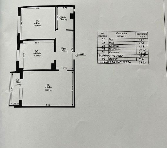 Apartament cu doua camere in zona Aradului - Poză 13