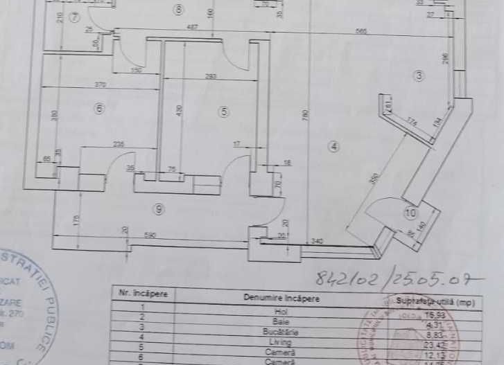 Vând apartament 3 camere decomandat – Spatele Magazinului Auchan Titan - Poză 8