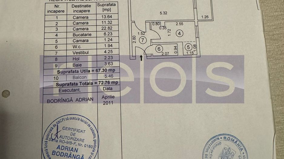 VANZARE 3 CAMERE | MOBILAT-UTILAT COMPLET | NOU RENOVAT | METROU - Poză 15