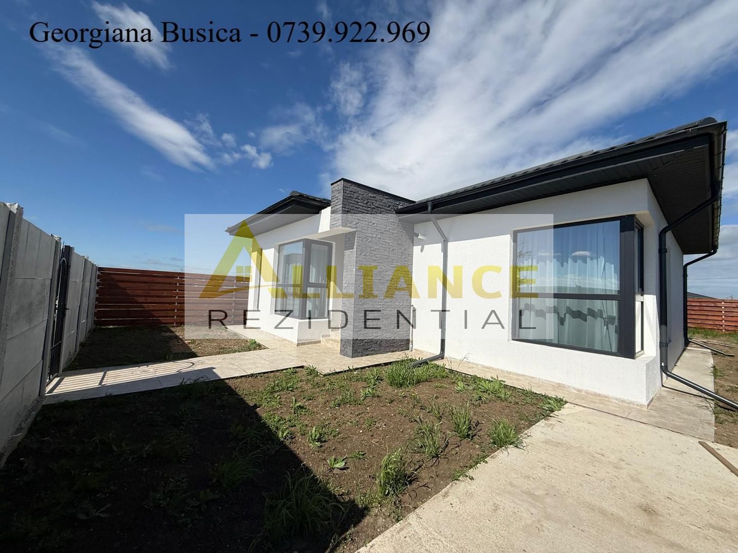 Casa individuala parter || 3 camere 2 bai || teren 375mp - Poză 1