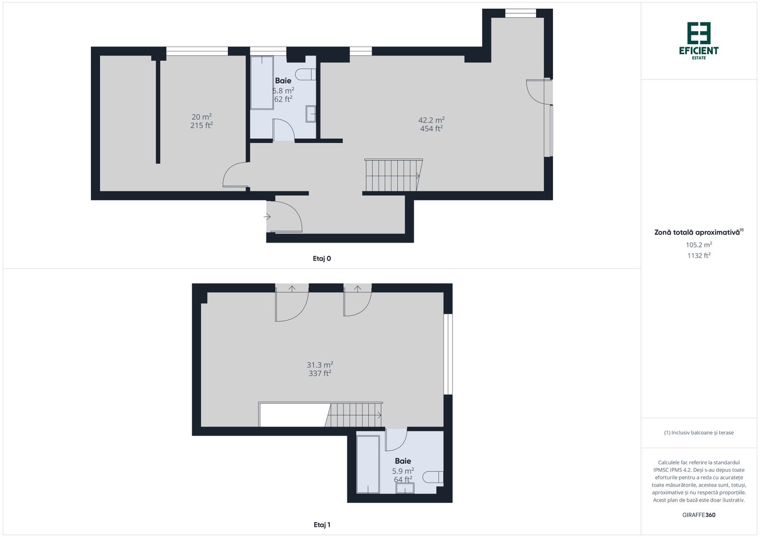 Rate la Dezvoltator - Penthouse 3 camere - Zona Șagului - Timișoara - Poză 15
