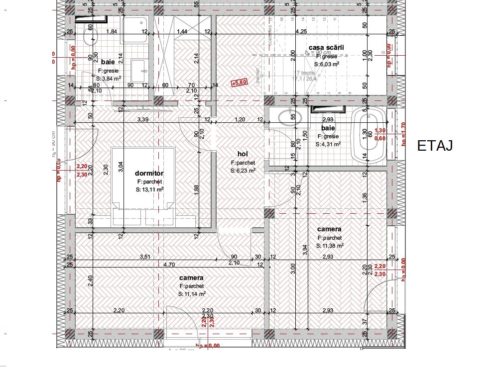 0% comision Case noi, 5 camere, garaj dublu, materiale calite-Borhanci - Poză 13