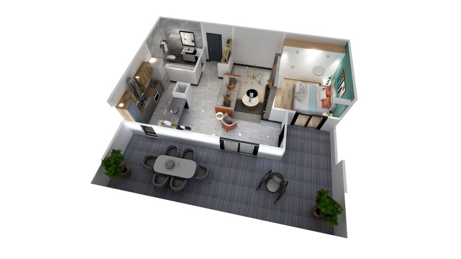 Apartament+loc de parcare subteran inclus in pret! comision0% - Poză 4