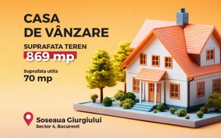 Teren 869 mp si casa 70 mp, str. Odei, sos. Giurgiului, Sector 4 - Poză 7