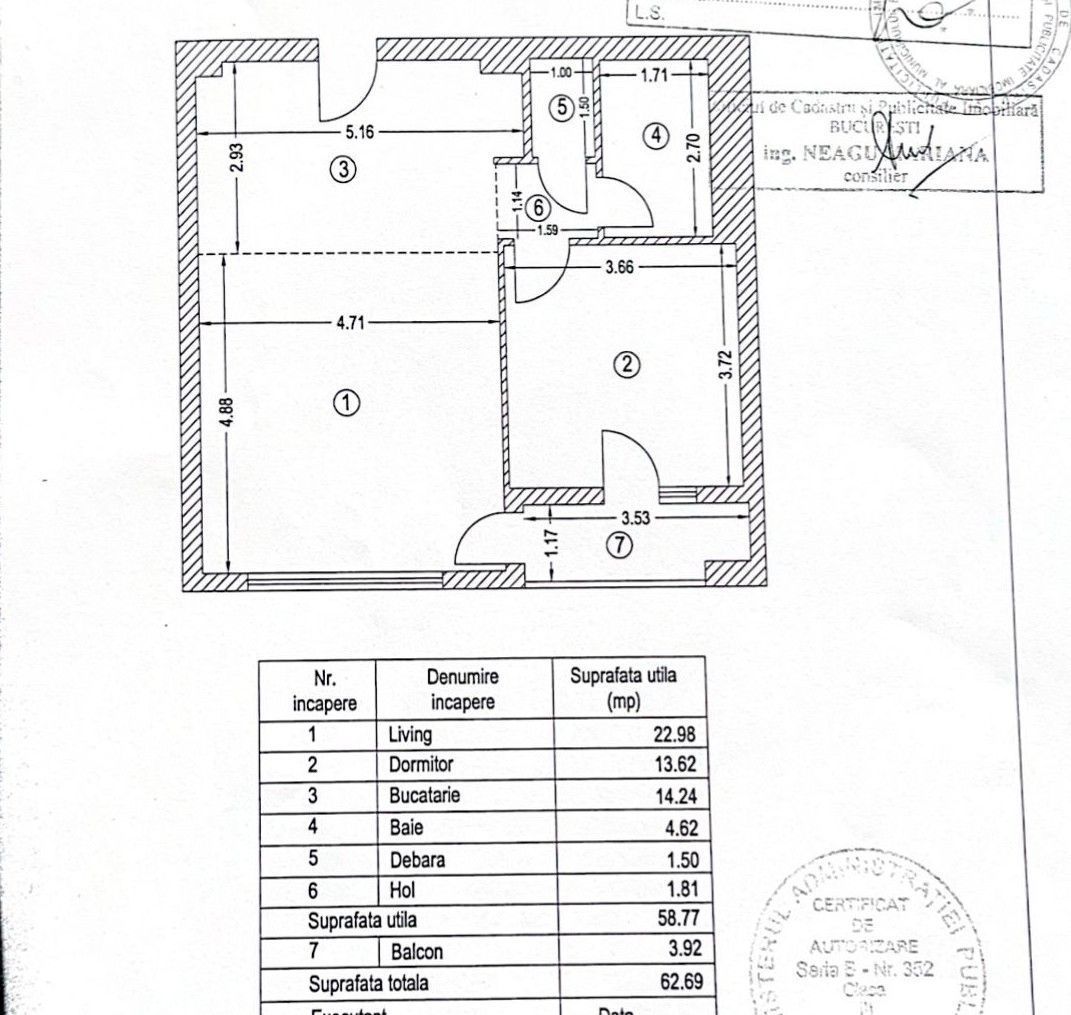 2 camere Emerald Residence | Prima închiriere - Poză 14