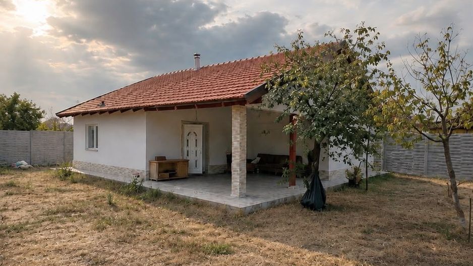 Casa renovata anul trecut  cu 1100 mp de teren in localitatea Les - Poză 1