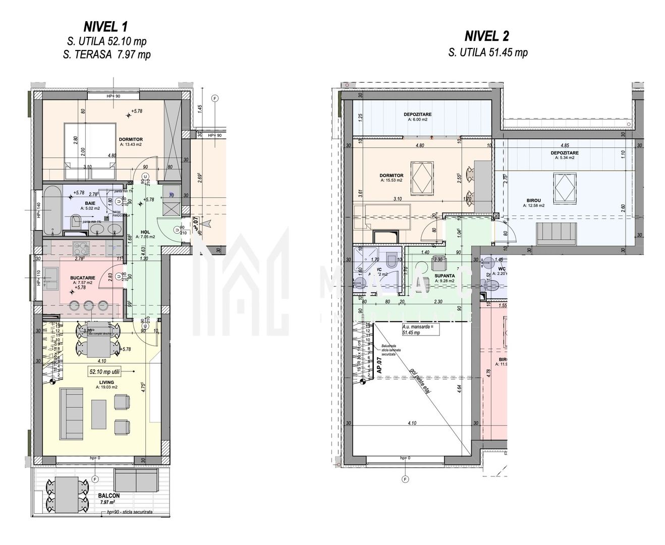 Apartament 4 camere | Balcon | 2 Bai | Parcare - Poză 20
