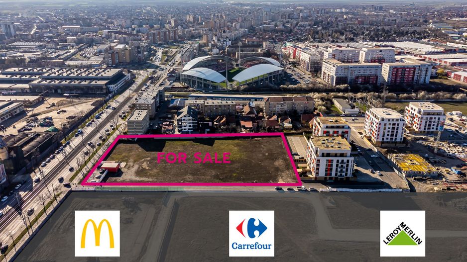 Teren central pentru dezvoltari rezidentiale si comerciale - Poză 1