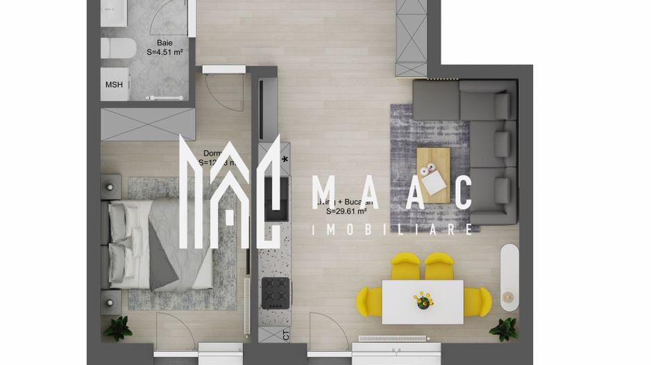 Apartament 2 Camere I Sibiu I Doamna Stanca I Balcon I Parcare Inclusă - Poză 5