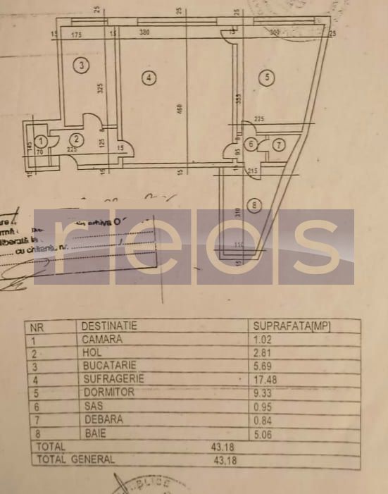 VANZARE APARTAMENT 2 CAMERE 43MP ULTRACENTRAL UNIVERSITATE FARA RISK RENOVAT - Poză 16