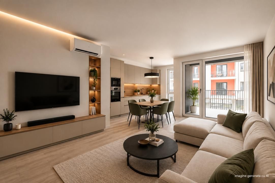 Apartament nou 2 camere, terasa 14,15 mp | Sunbelt Mehala | Comision 0% - Poză 1