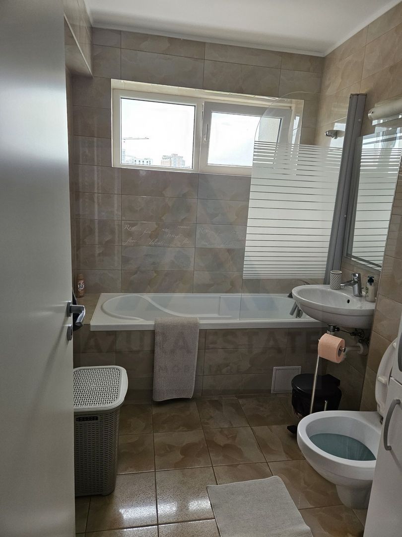 Apartament modern 3 camere 64 mp utili etaj 2 balcon parcare Selimbar - Poză 6