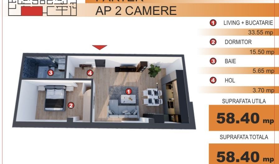 Apartament ultracentral de vânzare - Poză 1