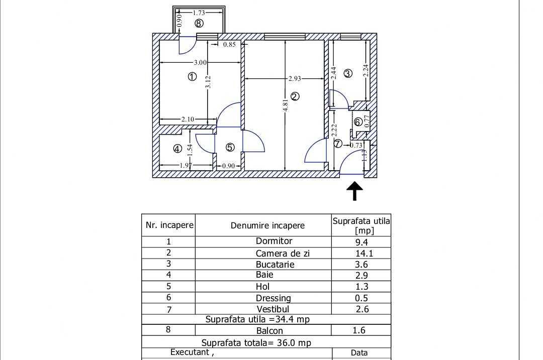 2 camere - Vitan - vanzare - Poză 7