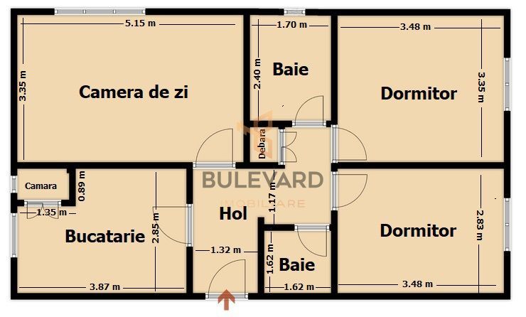 Oportunitate! 3 camere decomandate, strada Louis Pasteur - Poză 13