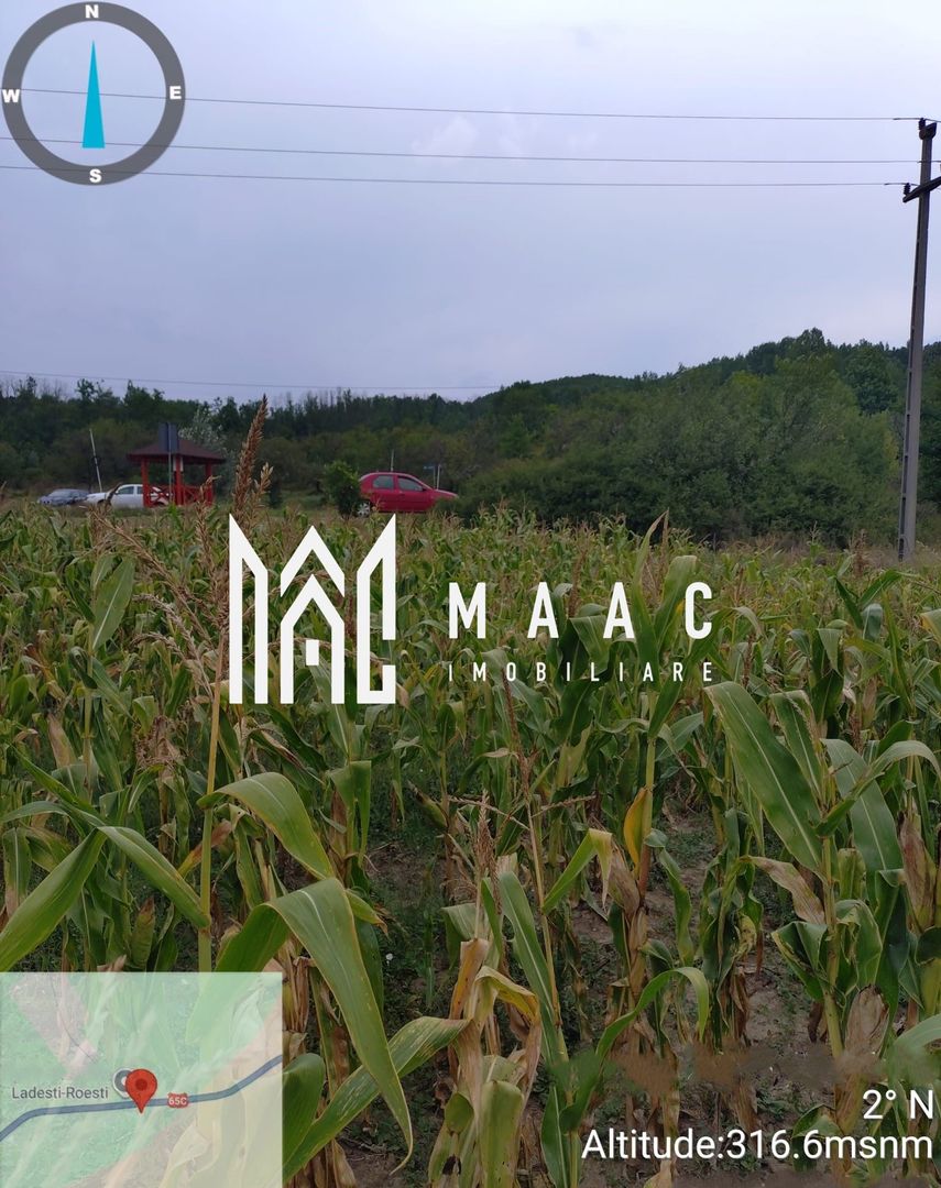 Teren extravilan 1.440 mp I Ladesti -Valcea - Poză 3