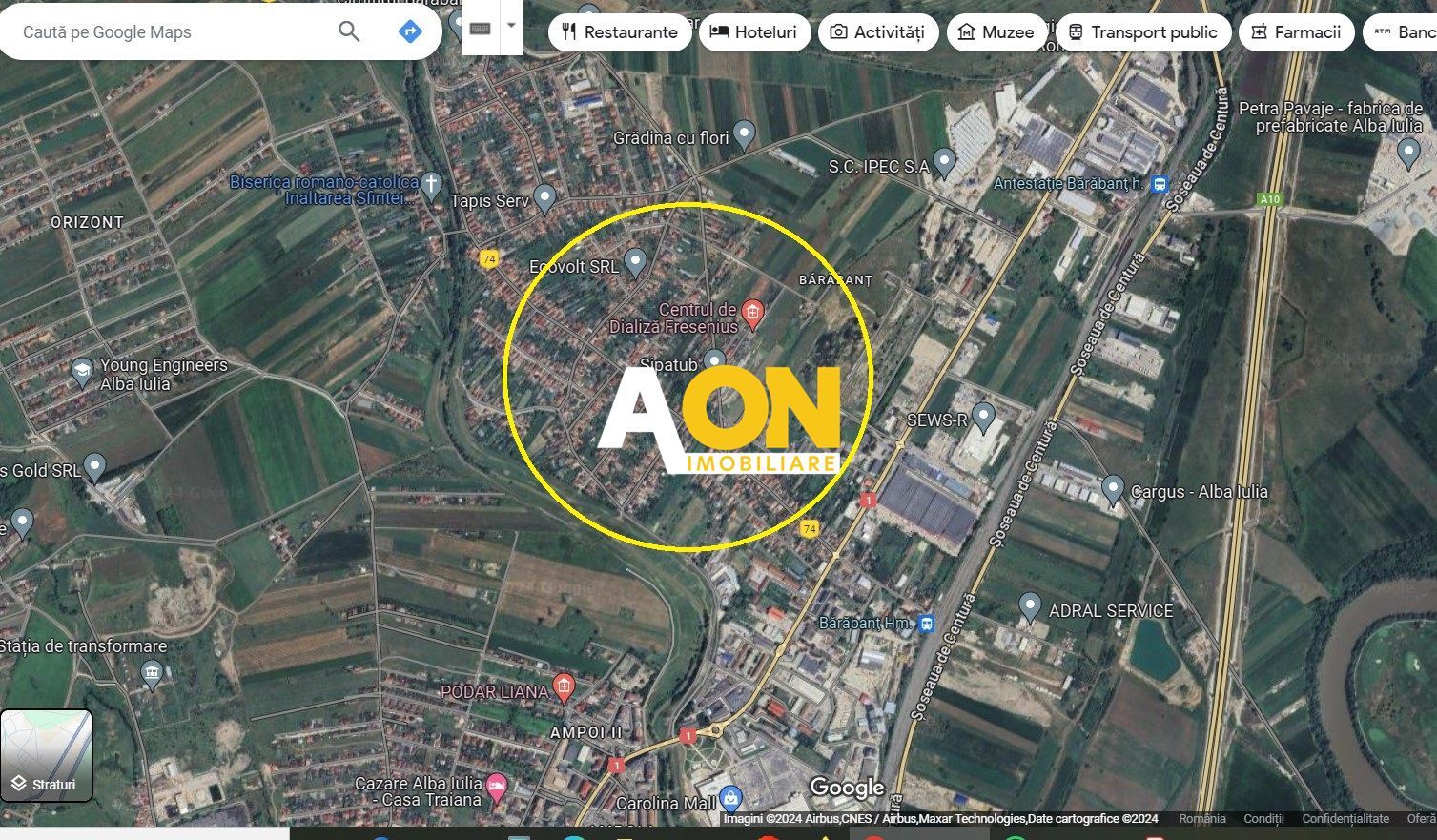 Teren la asfalt, deschidere la doua strazi, 990 mp, Barabant - Schiță 5