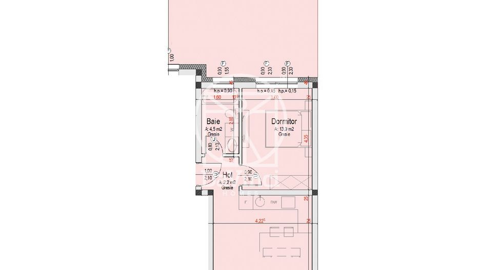 Apartament 2 camere, la cheie, gradina individuala (Smart-B-ap.2) - Poză 5