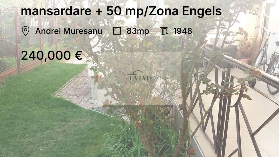 Apartament la casa/Posibilitate mansardare + 50 mp/Zona Engels - Poză 1