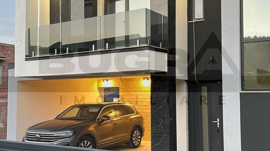 Casa individuala de lux, 119mp, teren 600mp, panoramic, Popesti - Poză 2