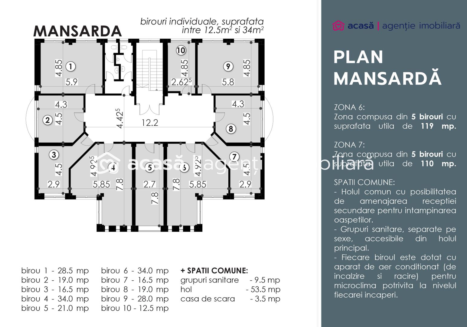 Arbema Office Arad. Birouri de închiriat - Poză 7