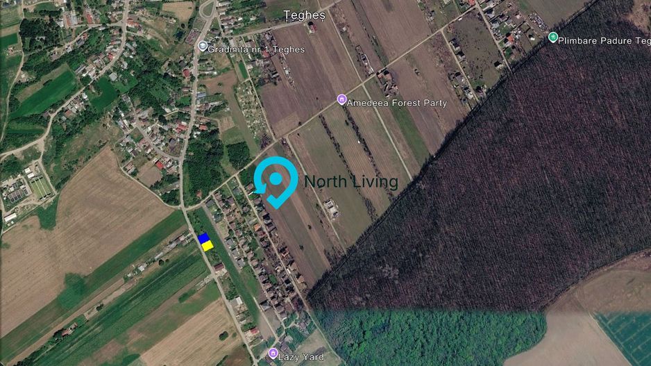 LOTURI TEREN 500 M CU UTILITATI TEGHES DOMNESTI/POSIBILITATE RATE - Poză 3