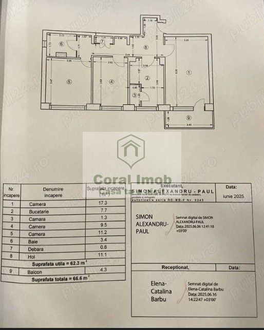 Vanzare Apartament 3 camere Mega Mall Pantelimon - Poză 2