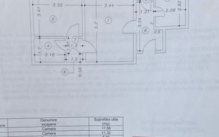 AP. 2 CAMERE DOMENII, NEMOBILAT, RENOVAT, METROU 5 MINUTE, COMISION 0% - Schiță 14