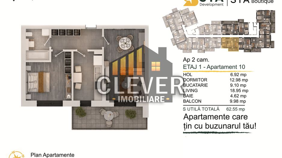 Ap 2 camere decomandat Pallady,  Discount parcare, Comision 0% - Poză 2