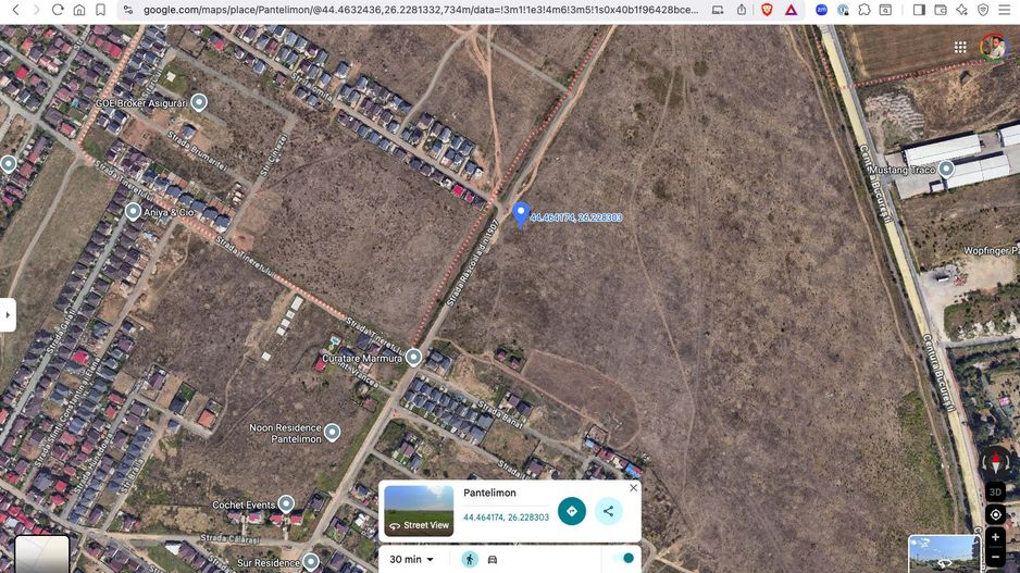 Teren extravilan 28.247 mp Pantelimon - destinație rezidențială - Poză 4