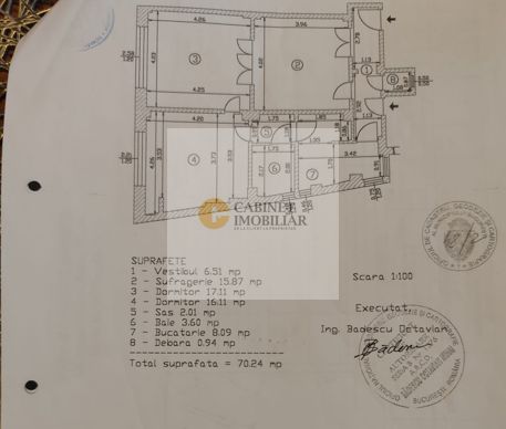 3 camere I Piata Victoriei I Creditabil I Parter - Poză 8