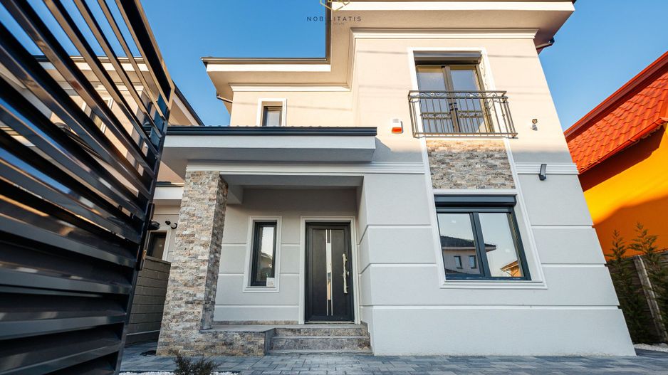 Duplex nou deosebit - despartit prin camera tehnica | Curte amenajata - Poză 4