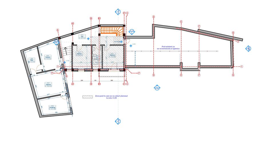 OPORTUNITATE RARA - imobil central, multifunctional, curte PROPRIE - Poză 42
