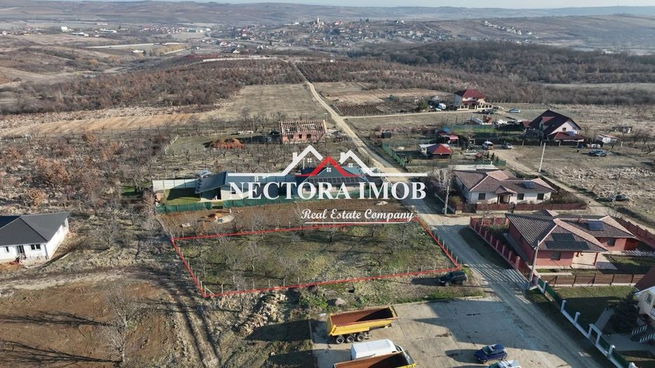 NECTORA IMOB-Teren INTRAVILAN 1000 mp, Zona PALEU, Utilitati incluse - Poză 4