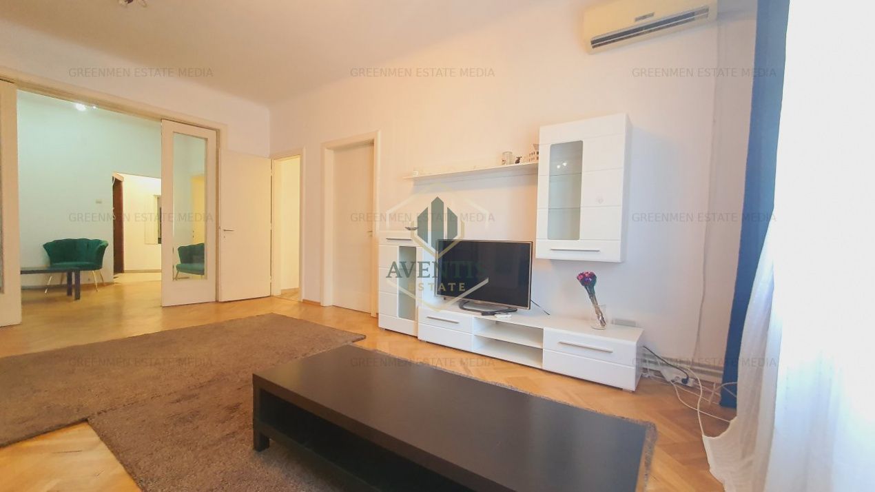 3 camere, spatios, renovat, centrala proprie, 3 balcoane, Metrou Universitate - Poză 1