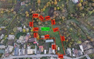Teren pentru construcții intravilan 55,7 ari – Trușeni, str. Kiev - Poză 1
