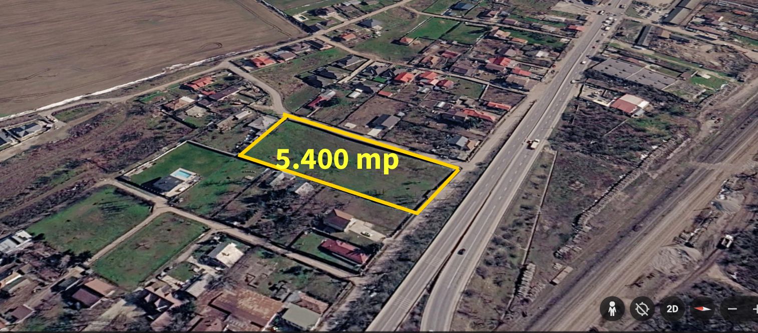 Teren cu toate utilitatile Buftea, deschidere dubla - Poză 1