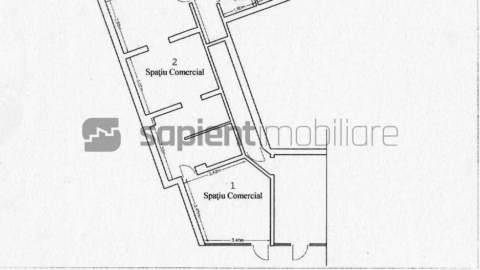 Sapient | Spațiu comercial _ Piața 22 Decembrie, Oradea - Schiță 17