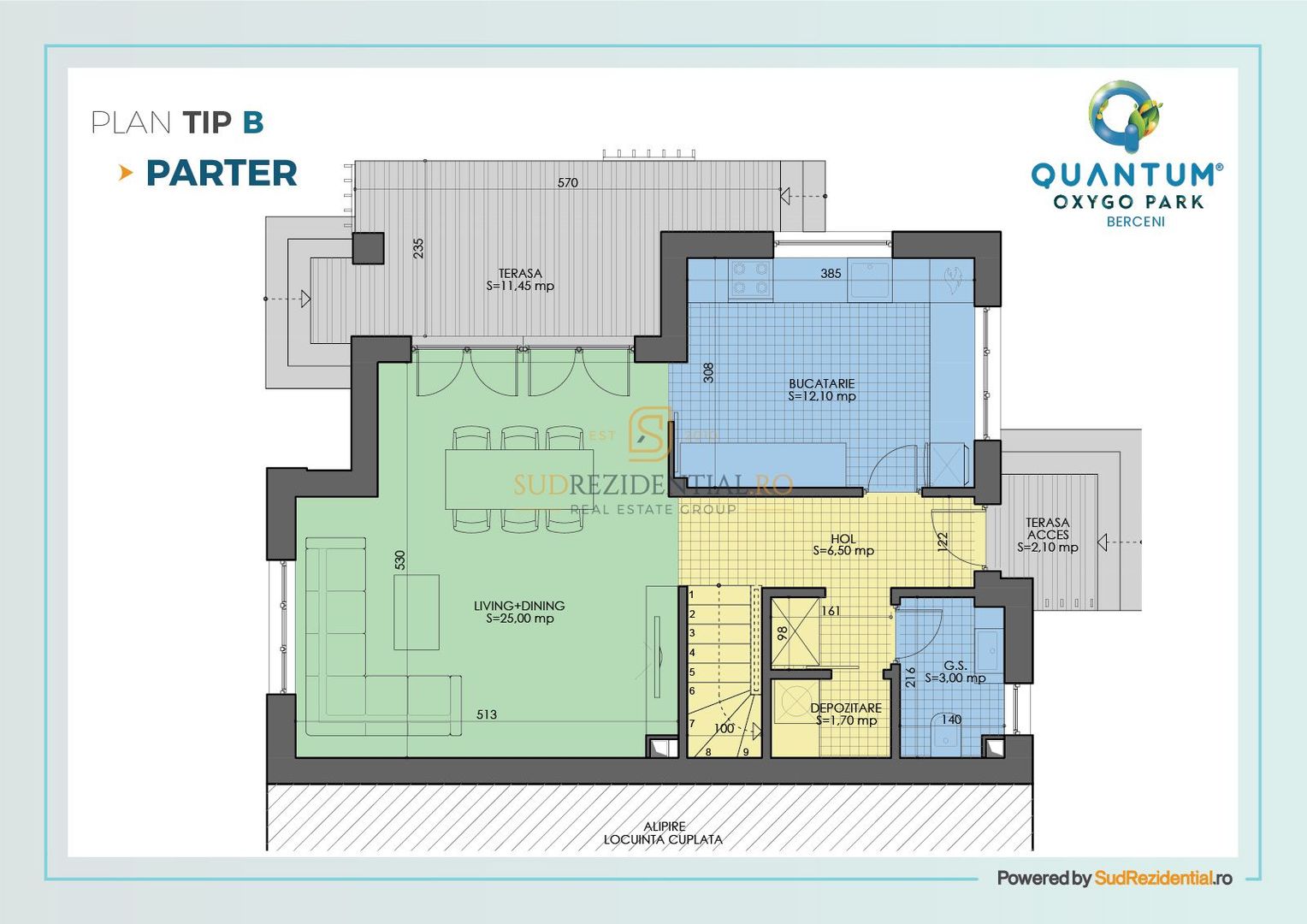 Vila 4 camere, ansamblu exclusivist, Quantum OxyGo Park Vidra - Schiță 7