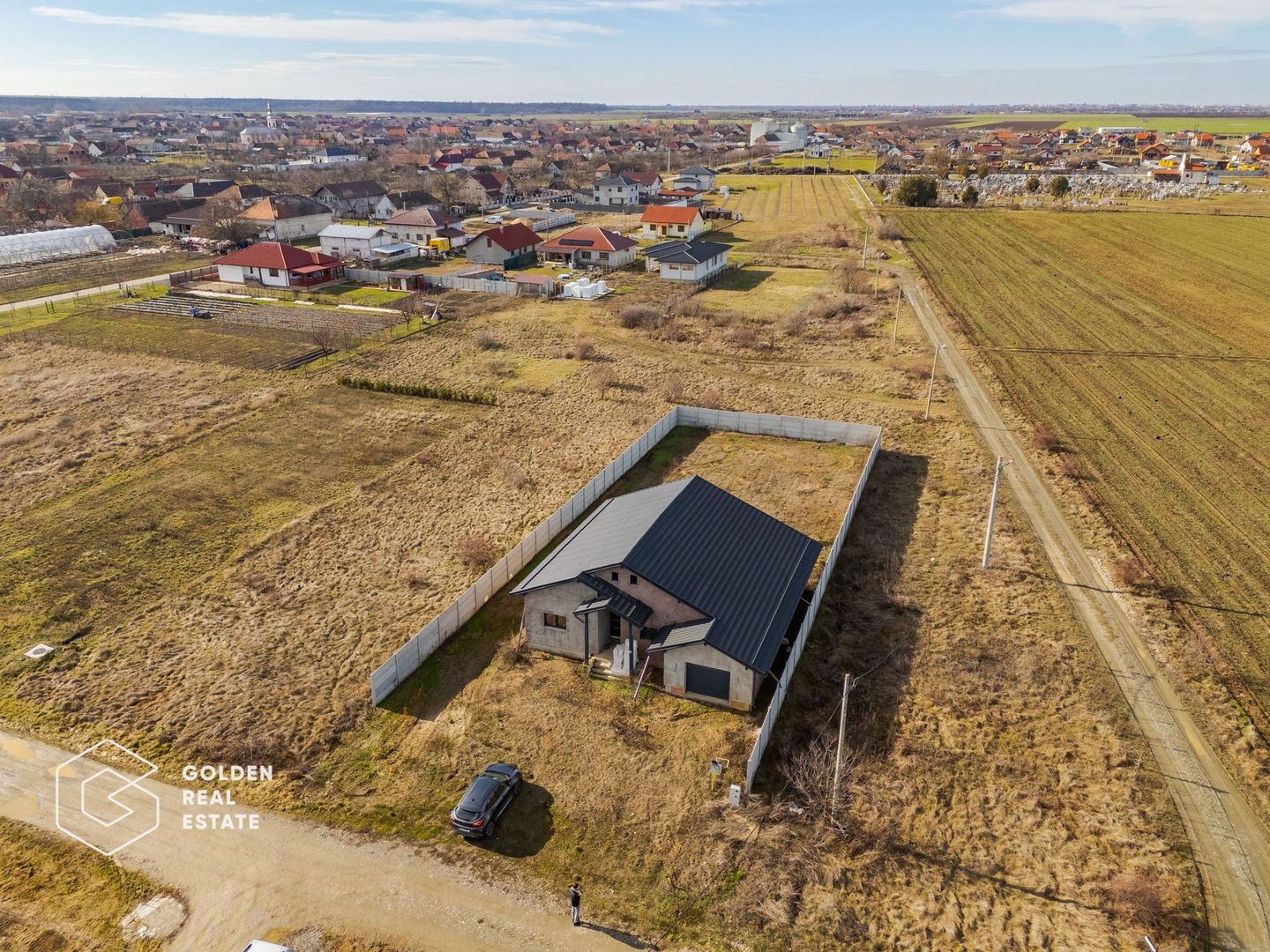 Casa noua pe un nivel, la gri, Mandruloc, comision 0% - Poză 3